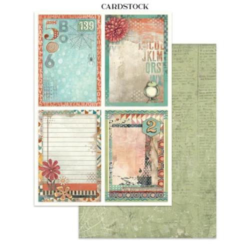 Stamperia Furry Friends Junk Journal Stickers, Backgrounds, Cut-Outs (SBJK07) - Postage as per Actual