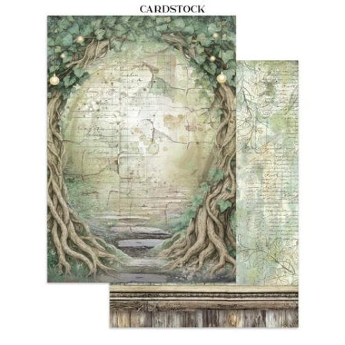 Stamperia Herbarium Silvae Junk Journal Stickers, Backgrounds, Cut-Outs (SBJK09)