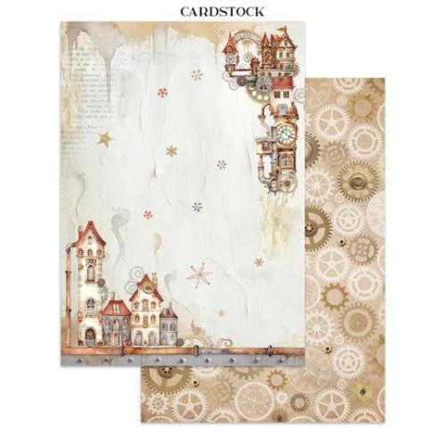 Stamperia Gear up for Christmas Junk Journal Stickers, Backgrounds, Cut-Outs (SBJK10) - Postage as per Actual