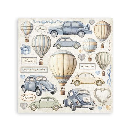 Stamperia Timeless Stickers (4pcs) (SBSTK02)