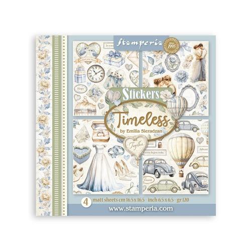 Stamperia Timeless Stickers (4pcs) (SBSTK02)