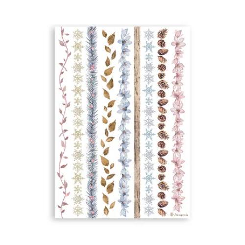 Stamperia Create Happiness Dewdrops A5 Washi Pad (8pcs) (SBW13)