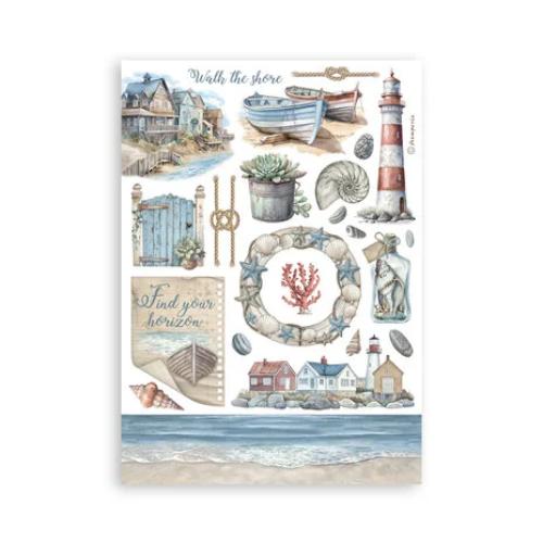 Stamperia Silent Sea A5 Washi Pad (8pcs) (SBW19)