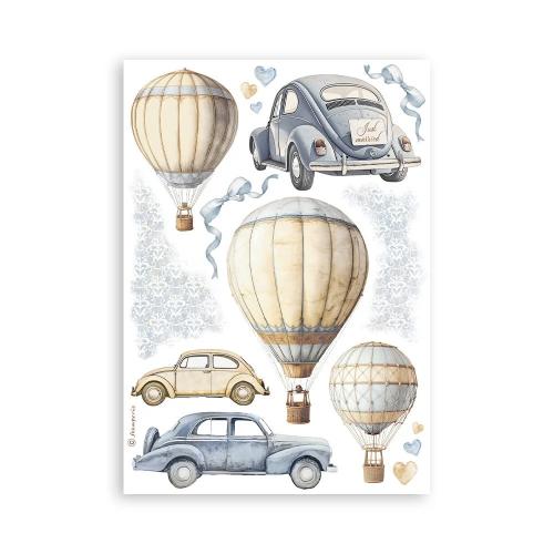 Stamperia Timeless A5 Washi Pad (8pcs) (SBW20)