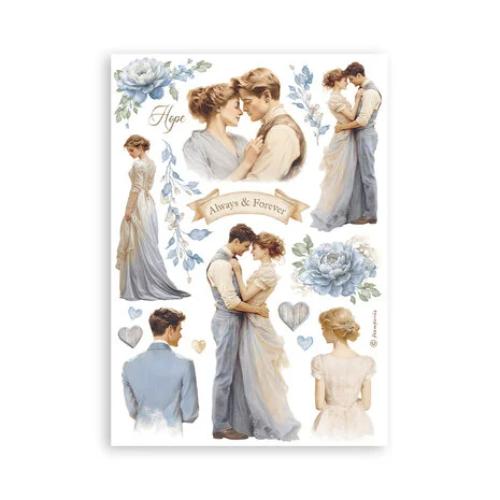 Stamperia Timeless A5 Washi Pad (8pcs) (SBW20)