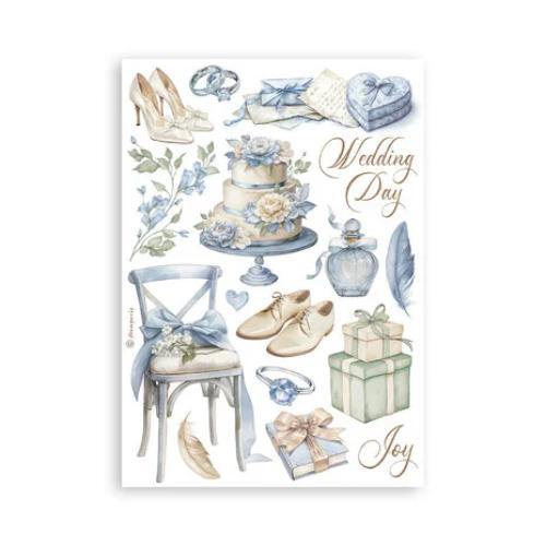 Stamperia Timeless A5 Washi Pad (8pcs) (SBW20)