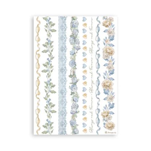 Stamperia Timeless A5 Washi Pad (8pcs) (SBW20)