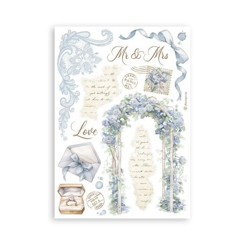 Stamperia Timeless A5 Washi Pad (8pcs) (SBW20)