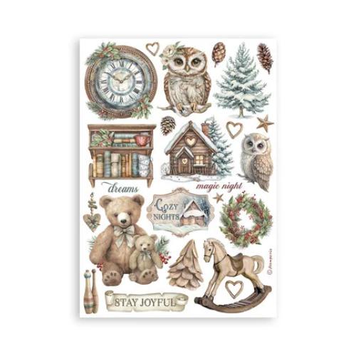 Stamperia - The Owl's House A5 Washi Pad (8pcs) (SBW23)