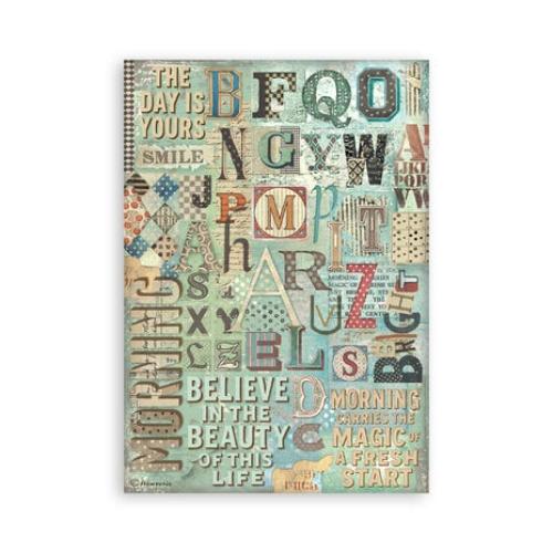 Stamperia Furry Friends A5 Washi Pad (8pcs) (SBW25)