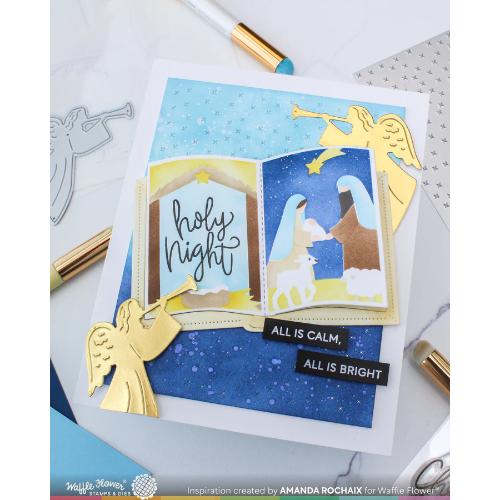 Waffle Flower - Subsentiments Fa La La Diecut