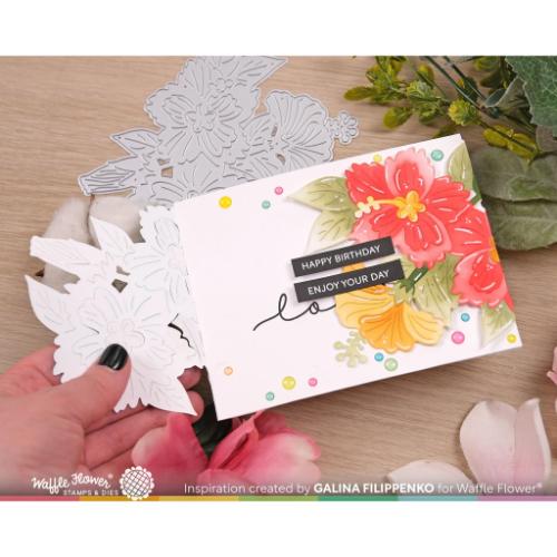 Waffle Flower - Subsentiments Aloha Diecut