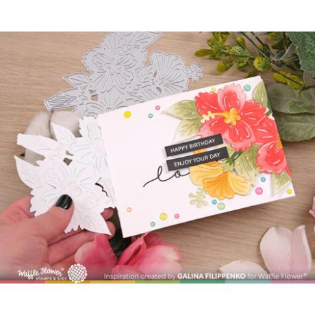 Waffle Flower - Subsentiments Aloha Diecut