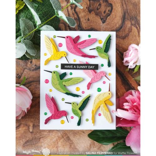 Waffle Flower - Subsentiments Aloha Diecut