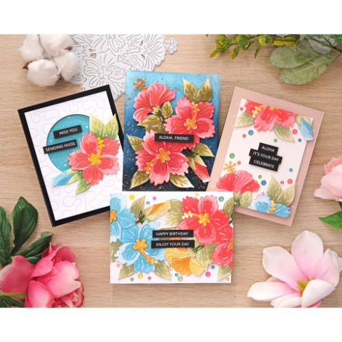 Waffle Flower - Subsentiments Aloha Diecut