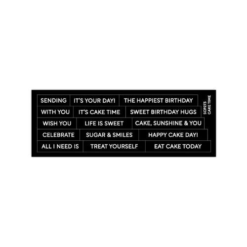 Waffle Flower - Subsentiments Cake Time Diecut