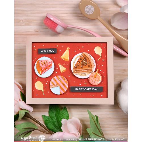 Waffle Flower - Subsentiments Cake Time Diecut
