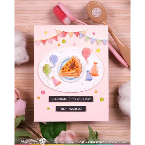 Waffle Flower - Subsentiments Cake Time Diecut
