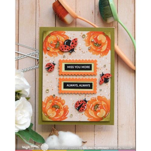 Waffle Flower - Subsentiments Love You More Diecut