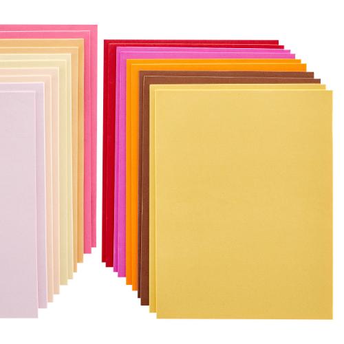 Spellbinders - Warm Tones Pop-Up Die Cutting Foam Sheets - 10 Pack
