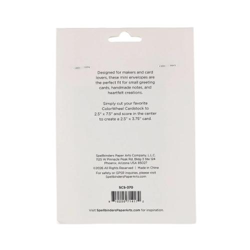Spellbinders - Kraft Mini Envelopes - 25 Pack