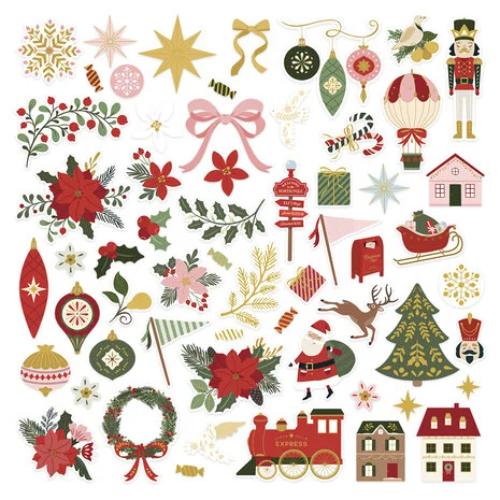 Spellbinders - Merry Moments Die Cut Shapes from the Merry Moments Collection