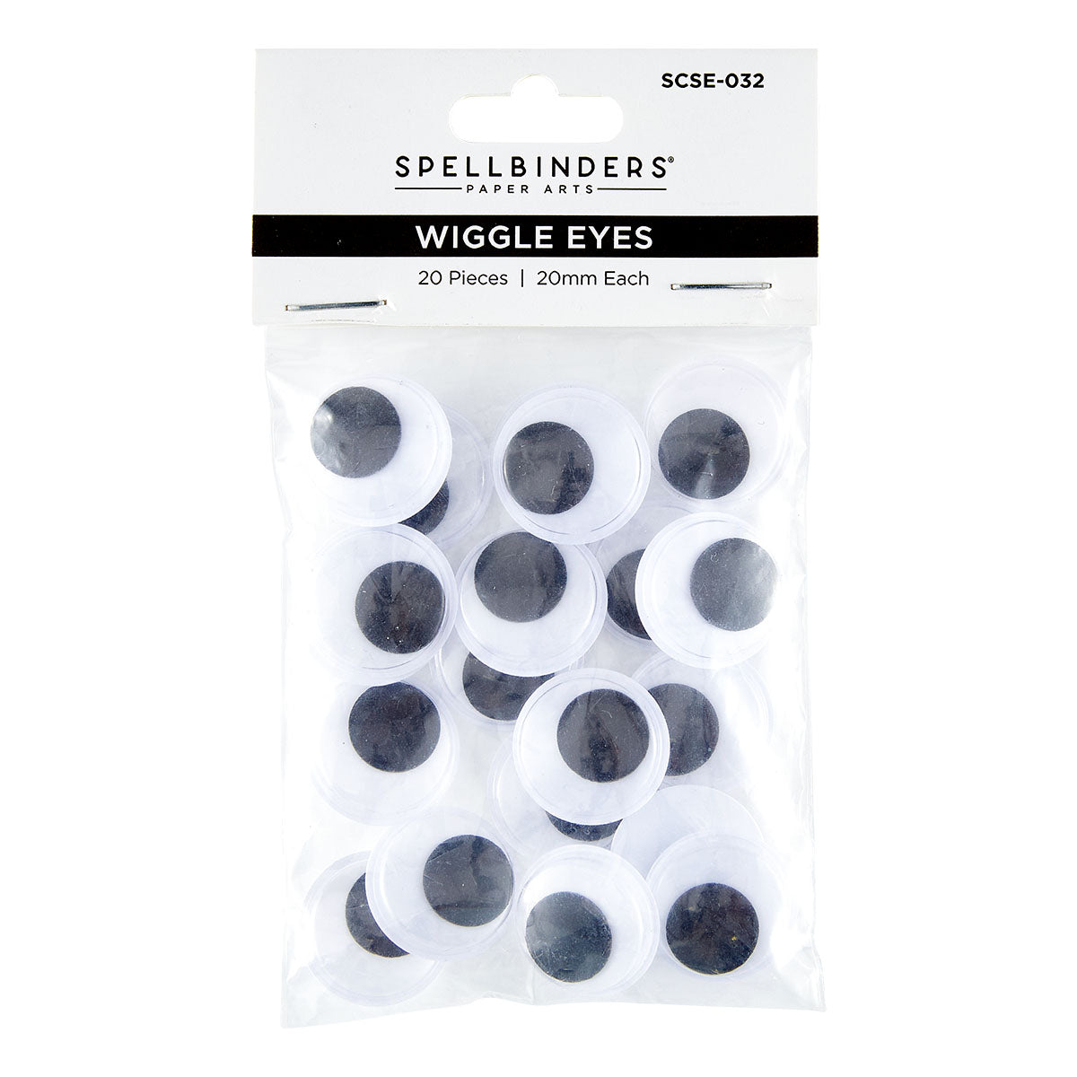 Spellbinders Wiggle Eyes - 20 pack