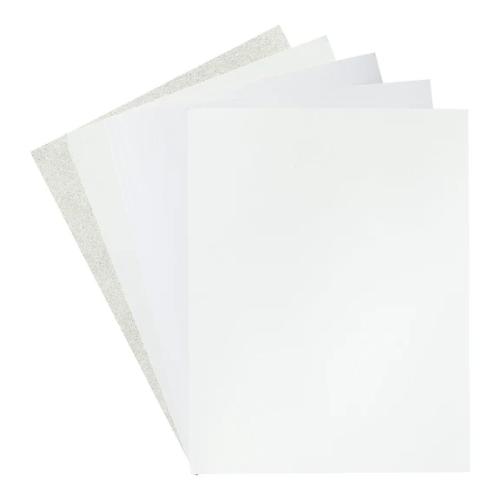 Spellbinders - Antique White Assorted Treasured Cardstock 8 1/2" x 11" - 15 Sheets