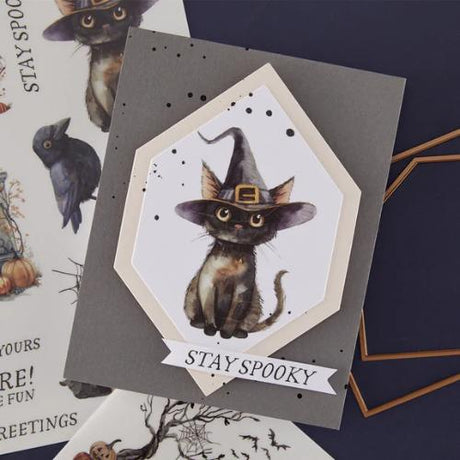 Spellbinders - Stay Spooky Rub-On Sheets from the Simply Made Collection