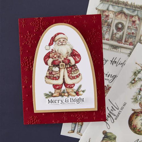 Spellbinders - Joyful Wishes Rub-On Sheets from the Simply Made Collection
