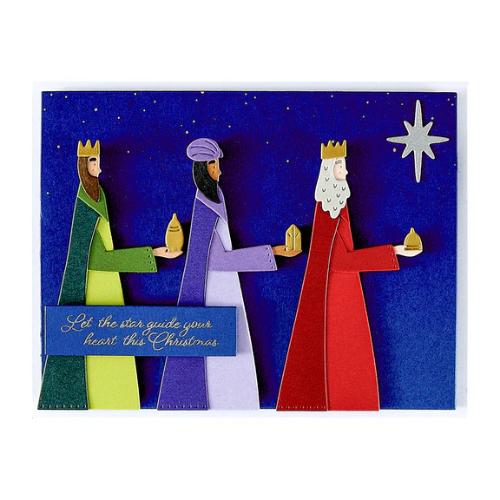 Spellbinders - The Three Magi Stamp & Die Set from the Wonderland Collection