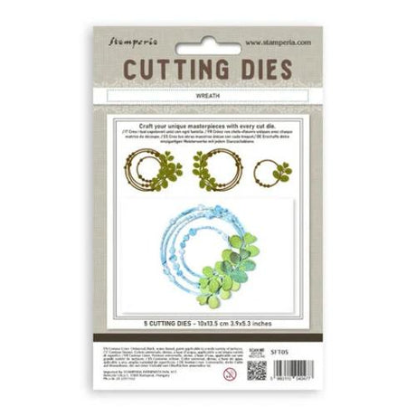 Stamperia Wreath A6 Cutting Dies (SFT05)
