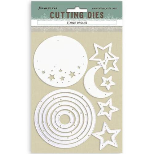 Stamperia Starlit Dreams A5 Cutting Dies (SFT09)