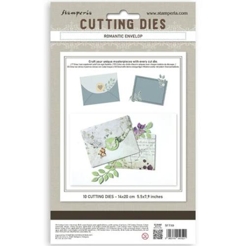 Stamperia Romantic Envelope A5 Cutting Dies (SFT10)