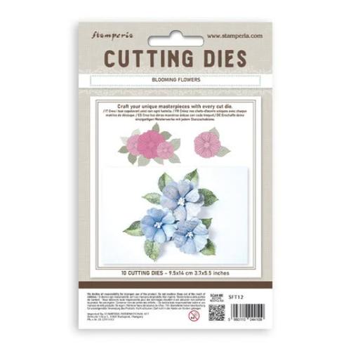Stamperia Blooming Flowers A6 Cutting Dies (SFT12)