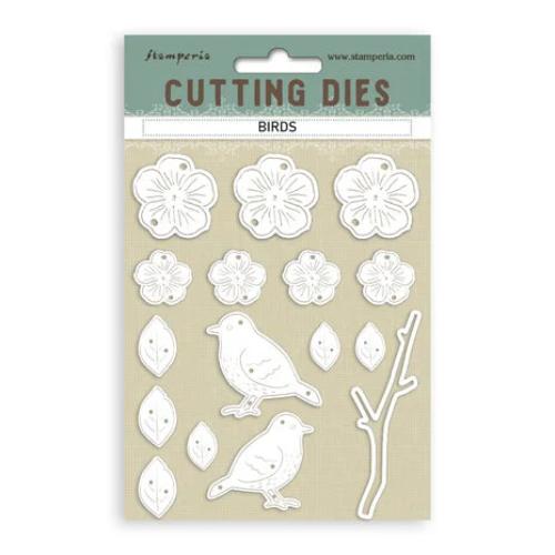 Stamperia Birds A6 Cutting Dies (SFT13)