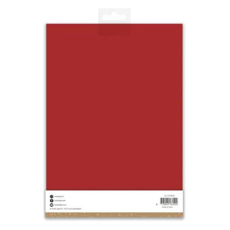 Studio Light Red Cardstock A4 Christmas Paper Set (10 sheets) (SL-CO-PS50) (BASIC)