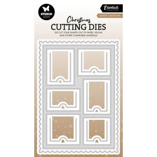 Studio Light Advent Cardshape Christmas Cutting Die (SL-ES-CD1026)