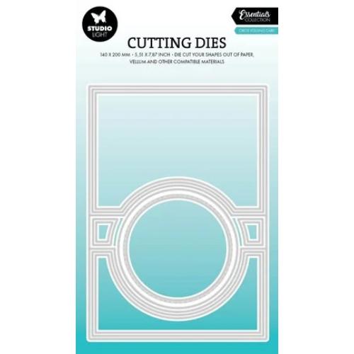 Studio Light Circle Folding Card Essentials Cutting Die (SL-ES-CD787)