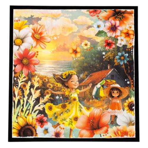 Studio Light Summer Beauty 8x8 Inch Collage Paper Pad (SL-ES-CPP376)