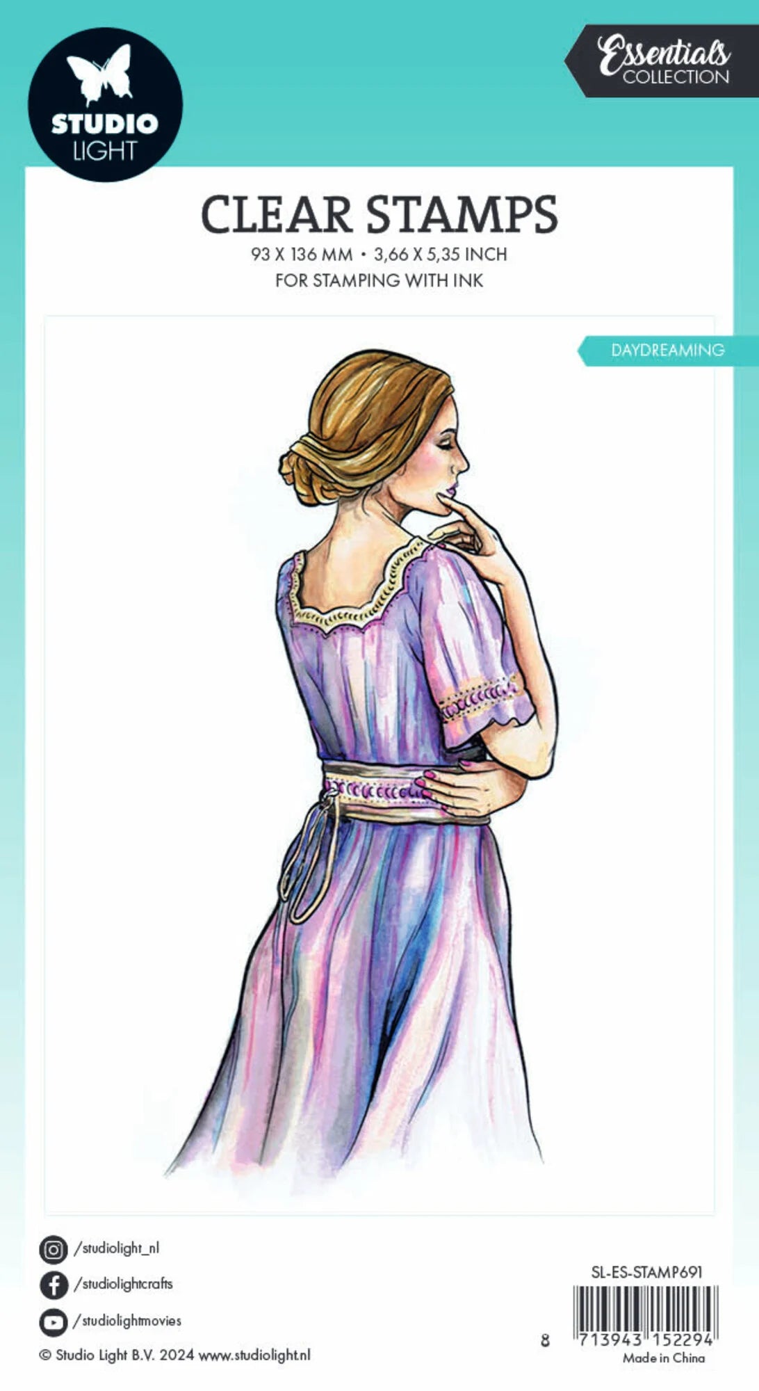 Studio Light Daydreaming Essentials Clear Stamp