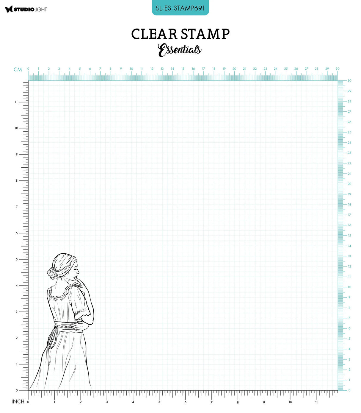 Studio Light Daydreaming Essentials Clear Stamp