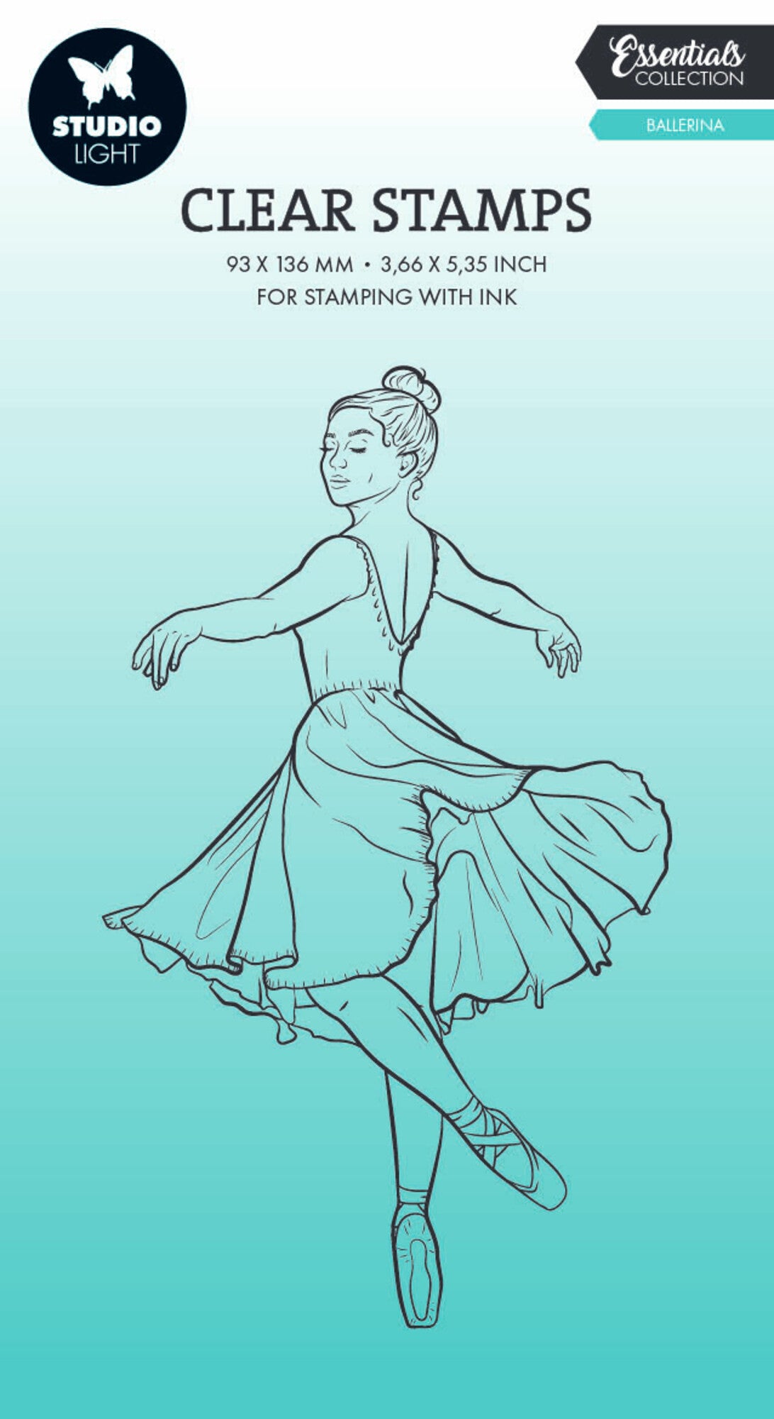 Studio Light Ballerina Essentials Clear Stamp