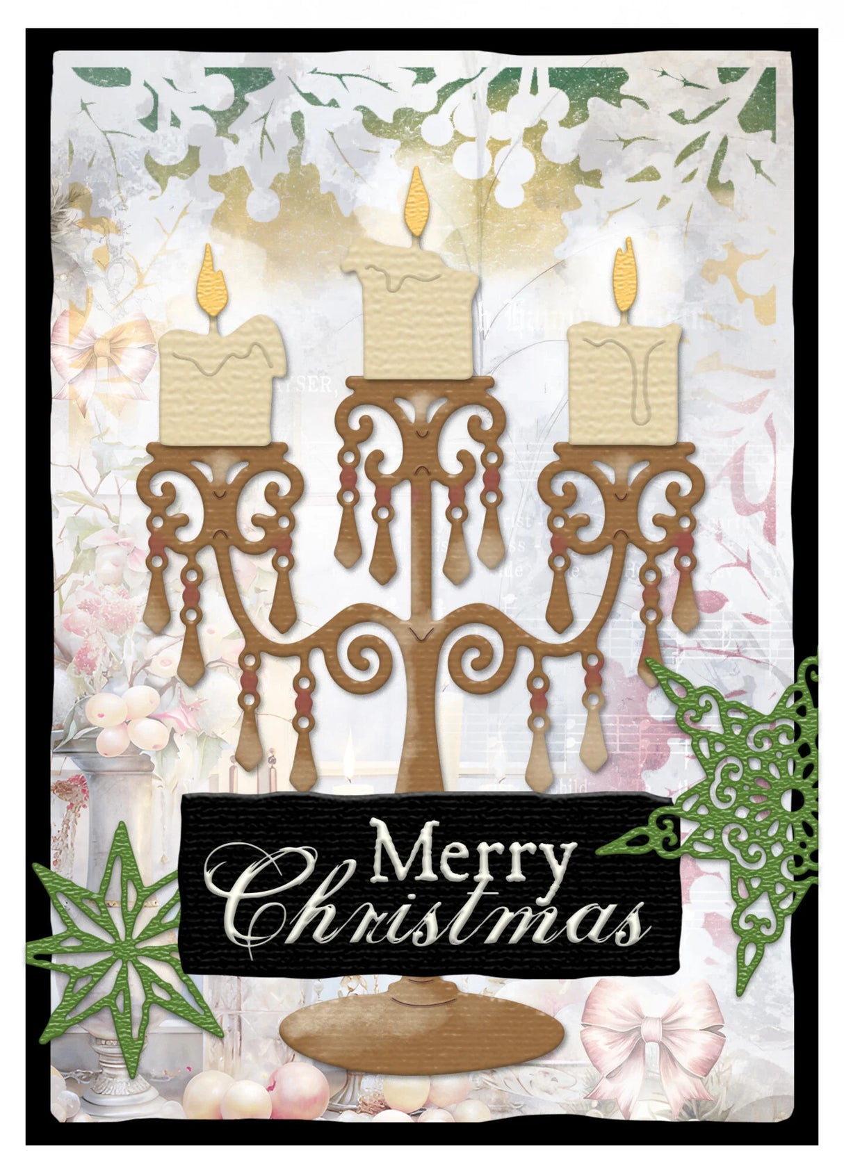 Studio Light Best Wishes Christmas Essentials Clear Stamp