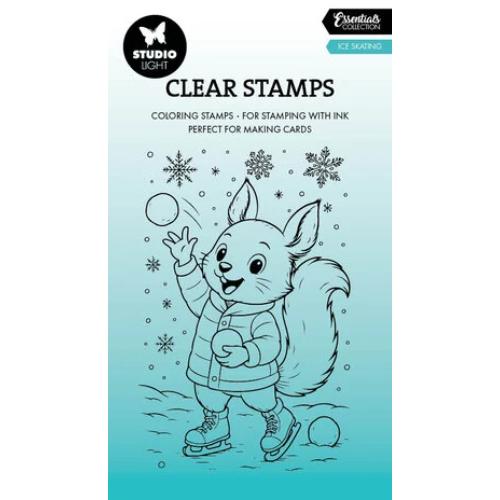 Studio Light Ice Skating Essentials Clear Stamp (SL-ES-STAMP896)