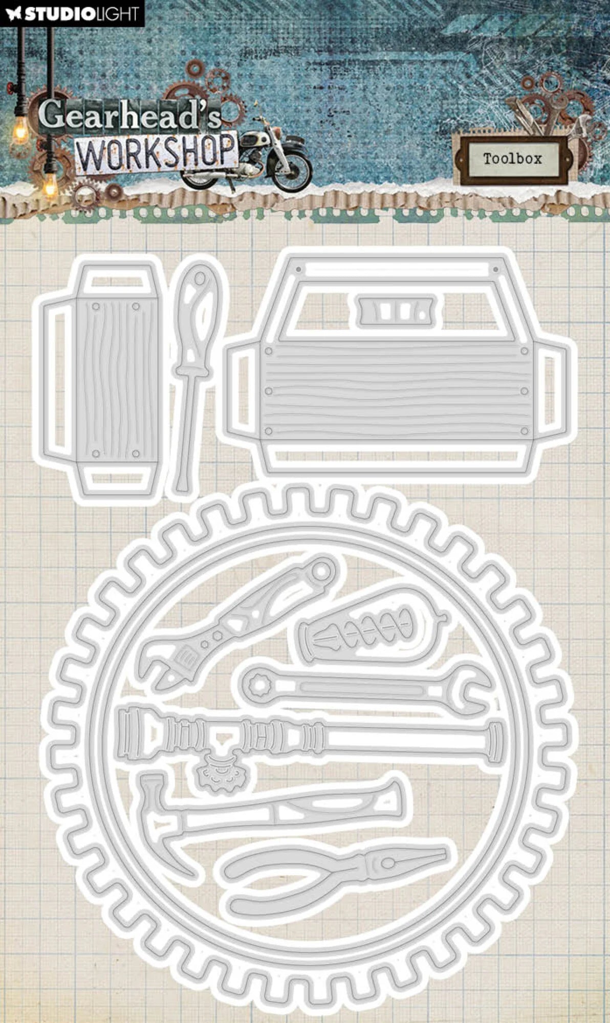 Studio Light Gearhead's Workshop Cutting Dies Toolbox