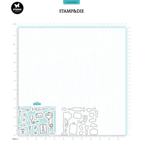 Studio Light Sweet Stories Stamp & Cutting Die Hospital (SL-SS-SCD87)