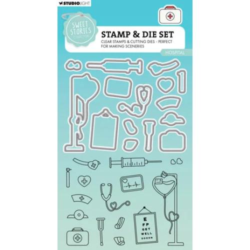 Studio Light Sweet Stories Stamp & Cutting Die Hospital (SL-SS-SCD87)