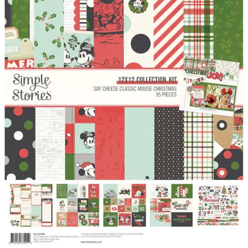 Simple Stories - Say Cheese Classic Mouse Christmas - Collection Kit - Postage as per Actual