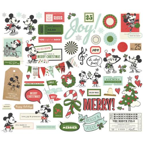 Simple Stories - Say Cheese Classic Mouse Christmas - Bits & Pieces